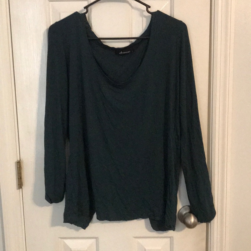 Forest green top